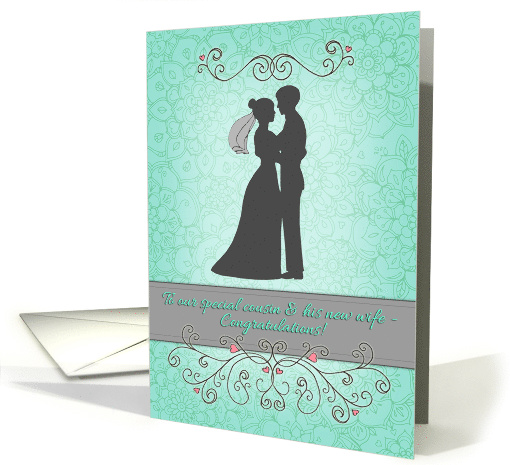 Wedding Congratulations for a Special Cousin and His New Wife card