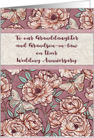 Wedding Anniversary To Our Granddaughter and Grandson-in-law card