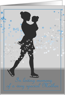 Anniversary of death, mother, in loving memory, figure skater card