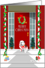 Merry Christmas - Bulldog card