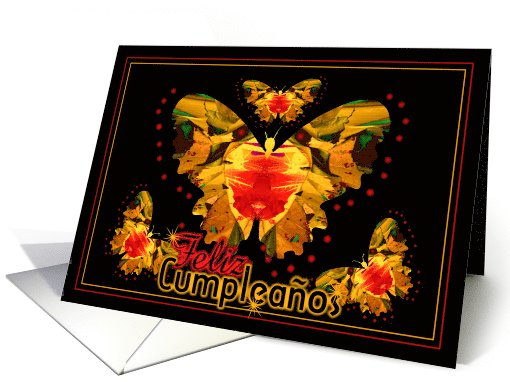 Feliz Cumpleaos - spanish Happy Birthday card (677352)