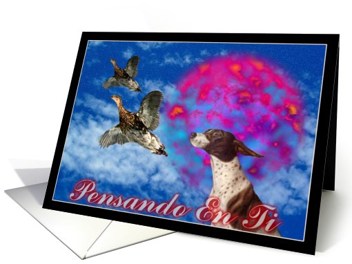 Pensando en ti - spanish Thinking of you card (677380)