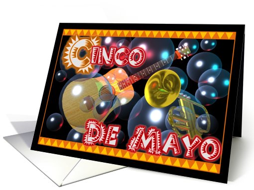 Cinco de Mayo - spanish independence card (678064)