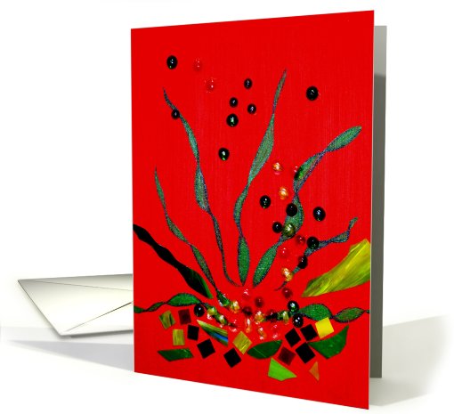 Sea Glass card (677543)