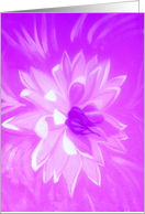 Purple Flower, Grow card