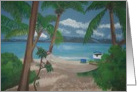 Caribbean Hammock card
