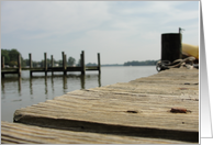 Thinking Of You - Pier card