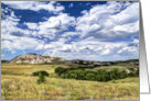 Buttes on the Dakota Prairie - all occasion - note card