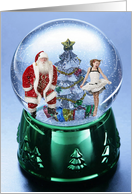 Christmas Globe card