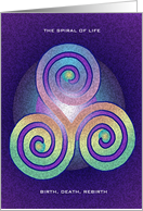 The Spiral of Life card