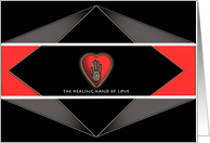 The Healing Hand of Love card