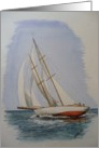 White Sails card