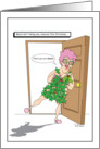 Mistletoe Mavis Christmas Card