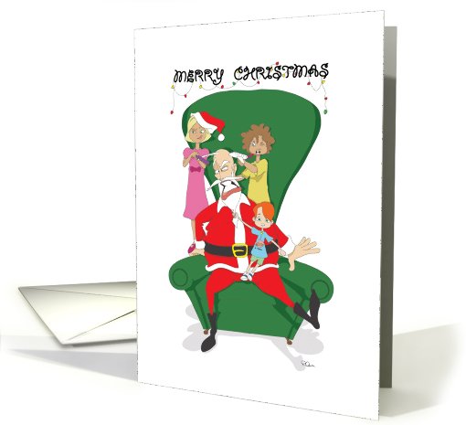 The Little Nut Crackers Christmas Humor card (688944)