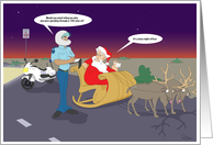 Speeding Santa...