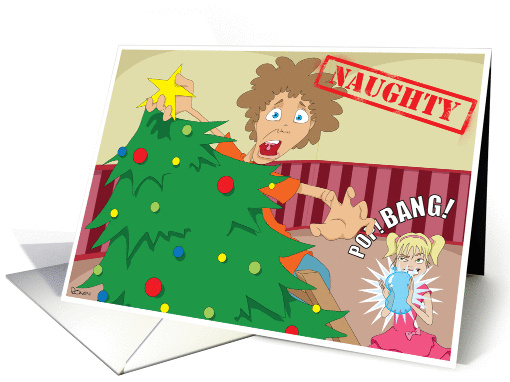 POP! BANG! Tree Fall - Santa's List Collection card (703716)