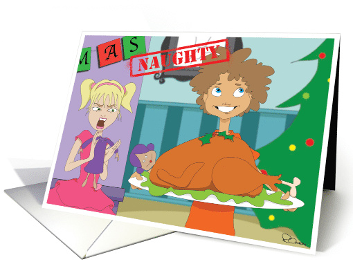 Doll Stuffed Turkey - Santa's List Collection card (705894)