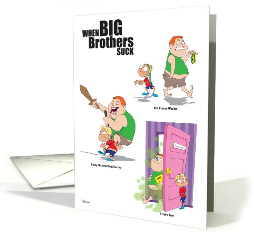 Happy Birthday (Jerk) Brother card (824754)