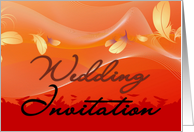 WEDDING INVITATION card
