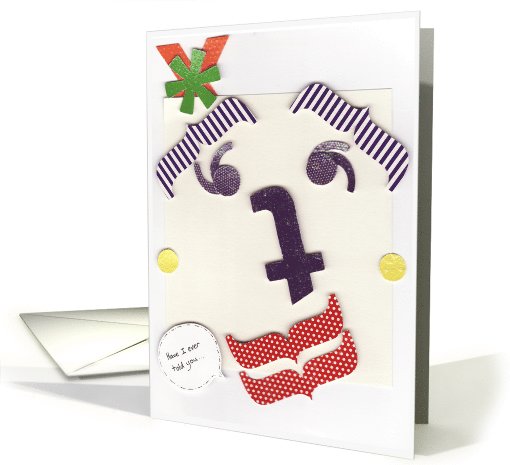 Have I Ever Told you, smiling face card (688122)