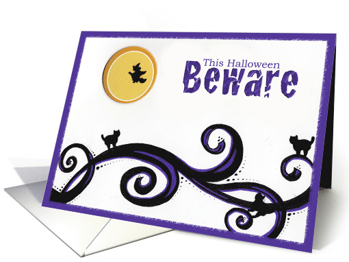 Beware card (689419)