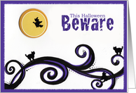 Beware card