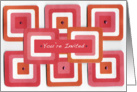 Invitation Square Boxes - You’re Invited card