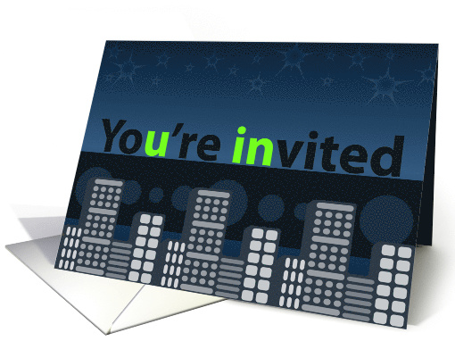 You're invited- city night time card (724653)