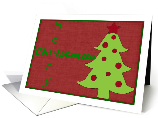 Merry Christmas Crossword card (690891)