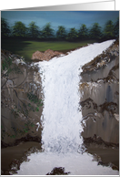 Water Fall card