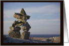 Good luck on journey inukshuk card