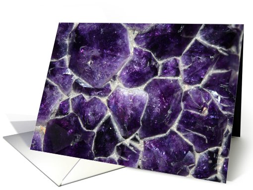 Amethyst card (703822)
