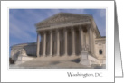 Supreme Court Washington DC Blank Note card