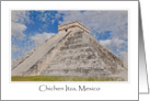 Chichen Itza, Mexico Tourist Destination card