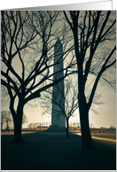 Happy Memorial Day United States Washington Monument card