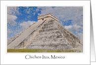 Chichen Itza, Mexico Tourist Destination card