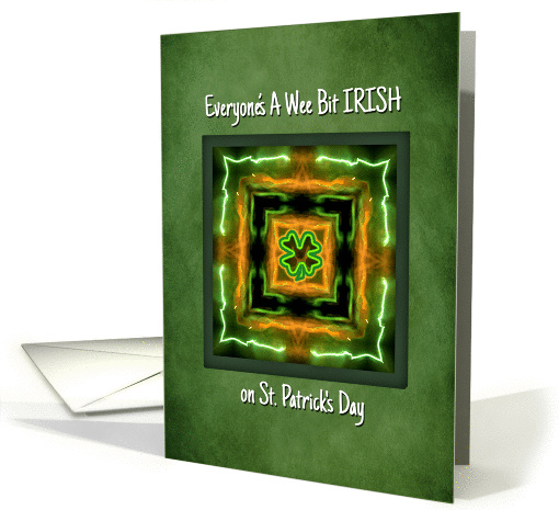 St. Patrick's Day Everyone's A Wee Bit Irish Kaleidoscope... (1043283)