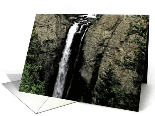 Majestic Waterfall card (710024)