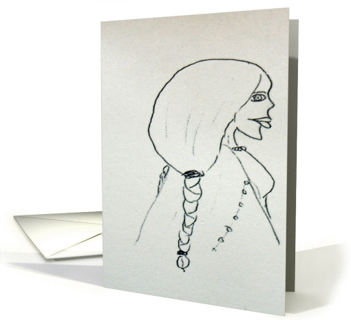 Birthday Princess card (710036)
