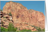 Birthday Congratulations Card Featuring a Cliff card