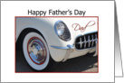 Father’s Day Dad, White card