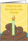Grandson 1st Birthday, Candles card