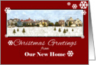Christmas Greetings from Our New Home card