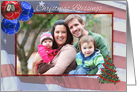 Military Custom Christmas Photo Card