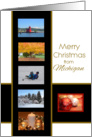 Merry Christmas from Michigan card