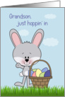 Grandson Hoppin Easter card