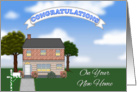 Congratulations on Your New Home card