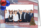 Police Department Custom Christmas Photo Card