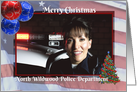 Police Department Custom Christmas Photo Card