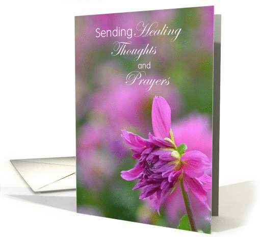 Sending Healing Thoughts and Prayers, Mastectomy card (1153602)